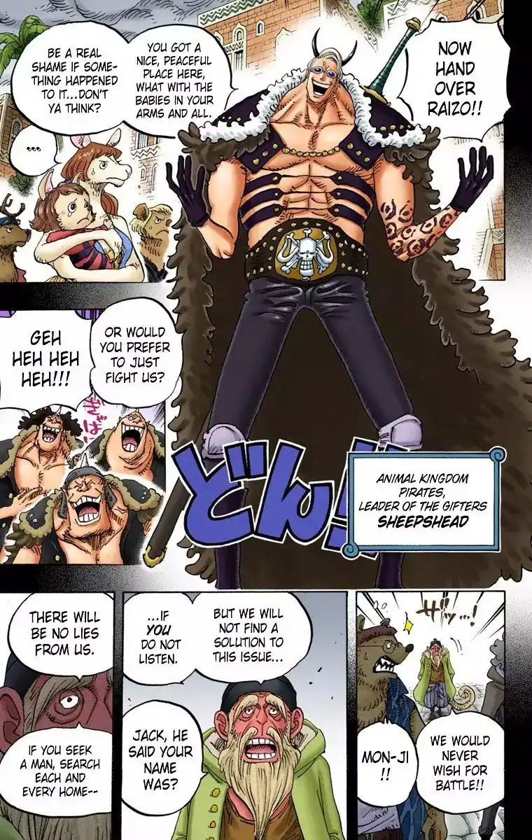 One Piece - Digital Colored Comics Chapter 808 5